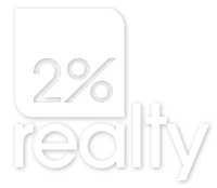 2% Realty 2percentrealty Calgary Logo