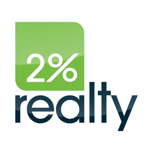 2Percentrealty Logo 2% Realty Brokerage. Lower Commission Discount Real Estate Agent Services