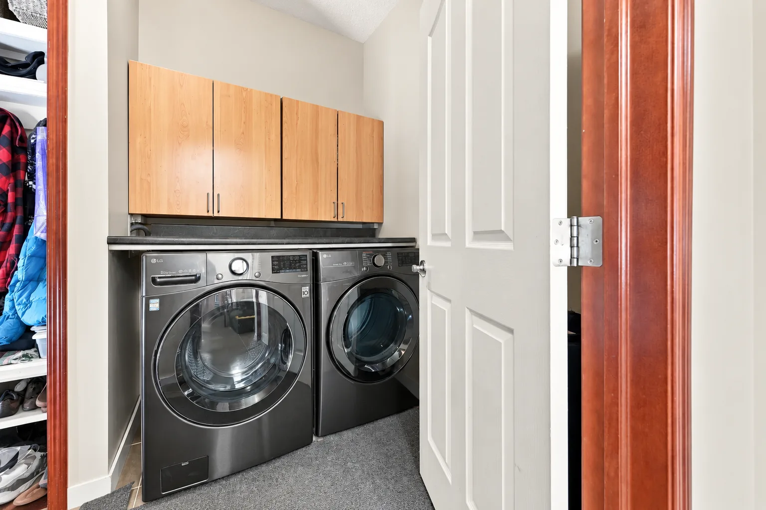 Dedicated laundry room