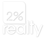 2% Realty 2percentrealty Calgary Logo